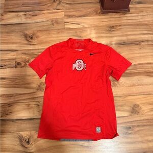 Nike Red Ohio State Men's Polo Shirt